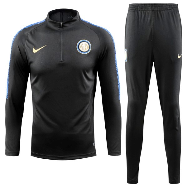 Chandal Niños Inter de Milán 2018/19 Negro